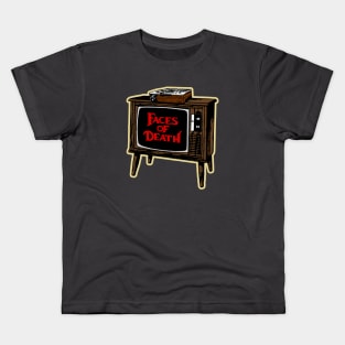 Vintage Scary VHS Retro Kids T-Shirt